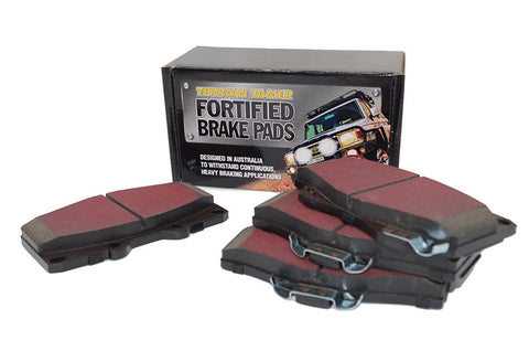 Fortified Brake Pads (Front) - Terrain Tamer - Toyota Hilux LN106, LN107, KZN165, LN165, LN167, KDN165 Toyota Surf LN130, VZN130, KZN130, Toyota Land Cruiser 70/75 Series - Terrain Tamer