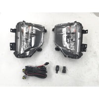 Pair Fog Lights Spot Driving Lamps Fit For Mitsubishi Triton L200 2018-ON