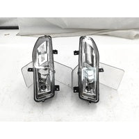 Left & Right Front Fog Light LED DRL For Nissan NP300 Navara D23 RX DX ST STX 2021-2024