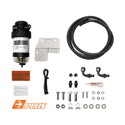 Direction Plus Fuel Manager Pre-Filter and Catch Can Kit