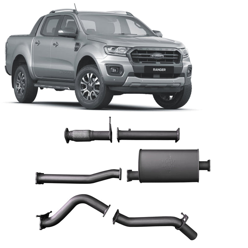 Redback Extreme Duty Exhaust 3in DPF Back (No Cat With