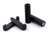 Kawasaki Ninja EX250 2008-2012 Black Generic Frame Sliders Protector Crash