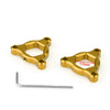 ZX6R 9R Suzuki TL1000 GSX-R 1100 Yamaha YZF R6 17mm Generic Fork Preload Adjusters