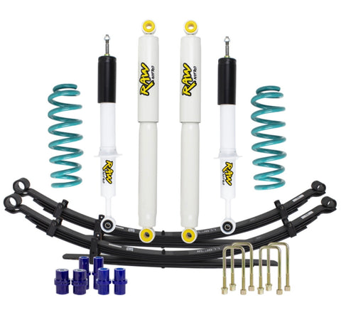 Toyota Land Cruiser 75 Series - Kit A – 2" (50mm) Lift Kit – RAW 4x4