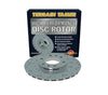 High Performance Dimpled And Slotted Rear Disc Rotor - Terrain Tamer - Toyota Prado 90 Series - Terrain Tamer