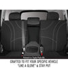 Sperling Getaway Neoprene Rear Black - Silver Stitch Seat