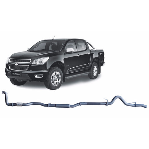 Redback Extreme Duty Exhaust 3in Turbo Back (No Cat & No