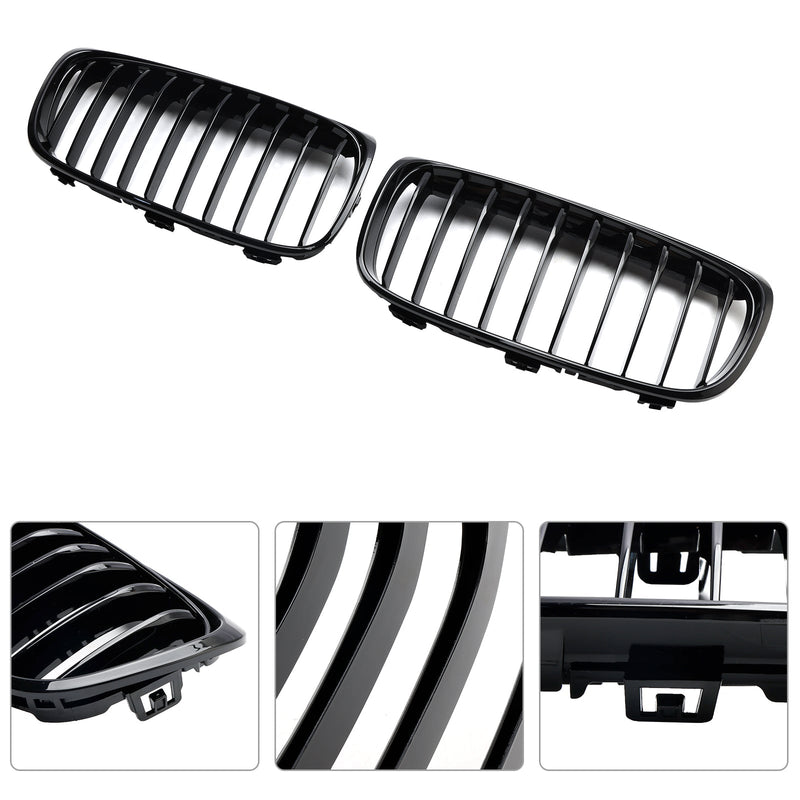 BMW 2 Series Gran Tourer Gloss Black Front Grille (2015-2018)