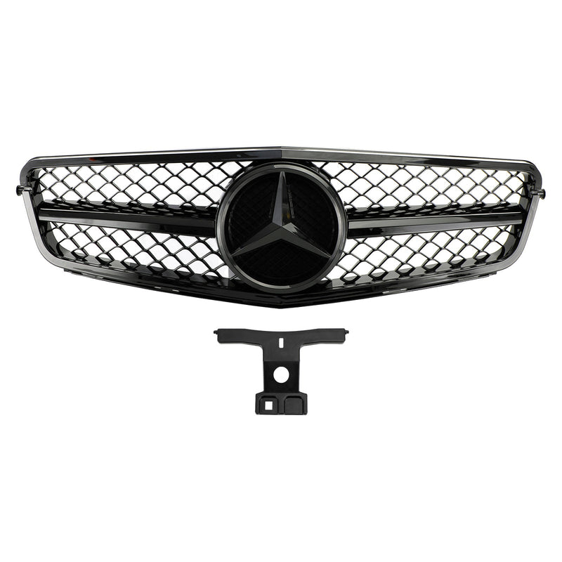Mercedes C-Class W204 08-14 Front Bumper Grille Black