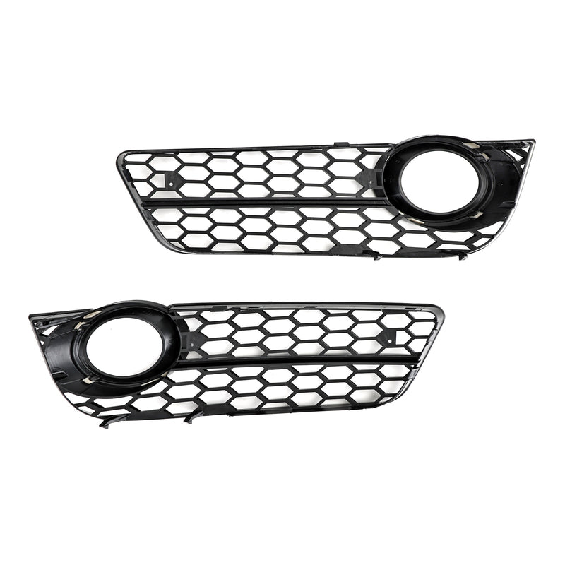Audi A5 Pair Honeycomb Fog Lamp Grille (2007-2011)