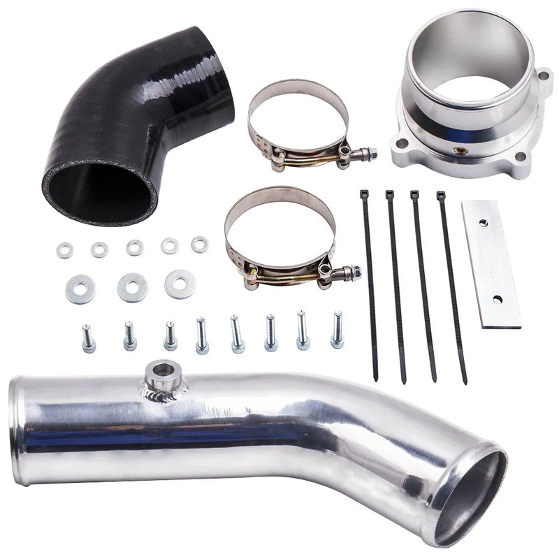 Ford 6.7L V8 Powerstroke 2011-2016 maxpeedingrods 2.75" Cold Side Intercooler Pipe & Boot Kit