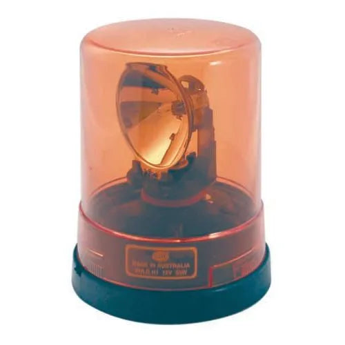 Hella 1719 Amber Rotating Beacon 12V QH 3 Bolt Mount