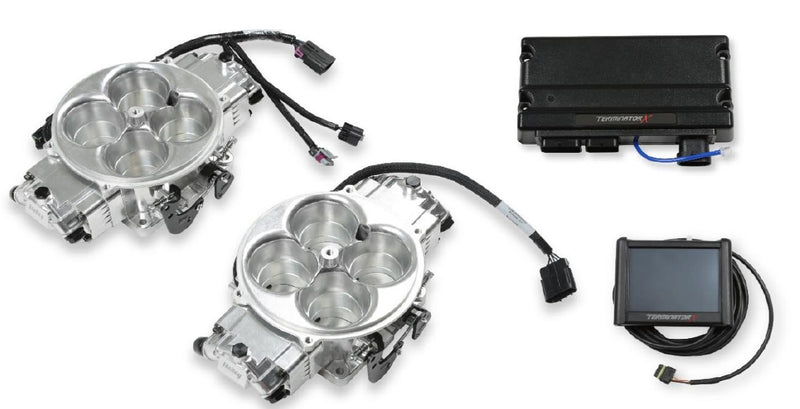 Holley EFI 550-1080 Terminator X Stealth 2x4 4500 Kit -