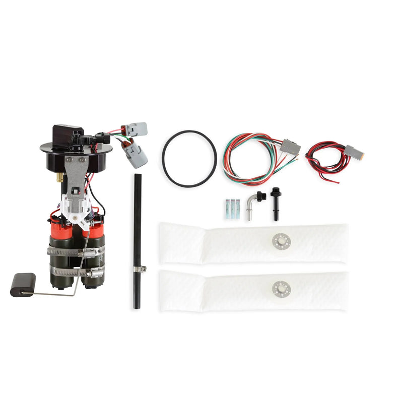 Holley 12-364 Pump Module System - Twin 340 LPH Fits