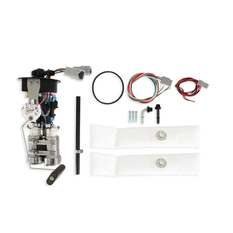 Holley 12-365 Pump Module System - Twin 450 LPH Fits