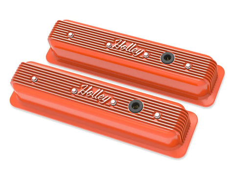 Holley 241-249 - SBC - Center Bolt - Factory Orange
