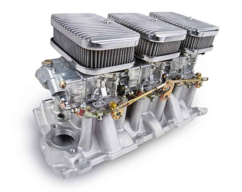 Holley 300-522SA Tri-Power 3x2 SBC Intake and Carburetor