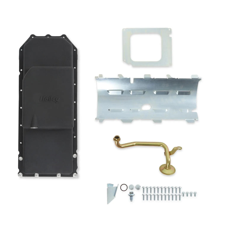 Holley 302-61BK Gen III Hemi Swap Oil Pan - Mid-Sump VVT