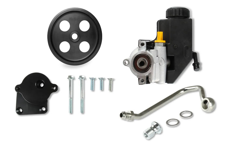 Holley 97-382 Power Steering Kit for Gen III Hemi Swaps -