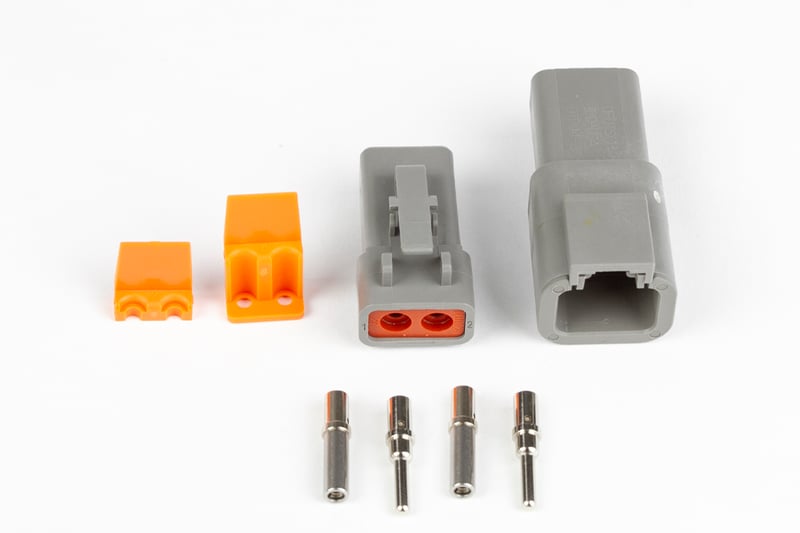 Haltech Plug and Pins Only - Matching Set of Deutsch