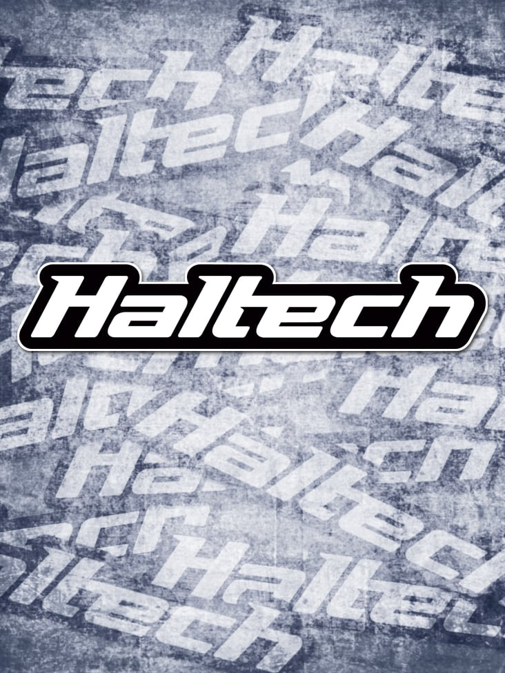Haltech Sticker 600mm - Black & White HT-300113