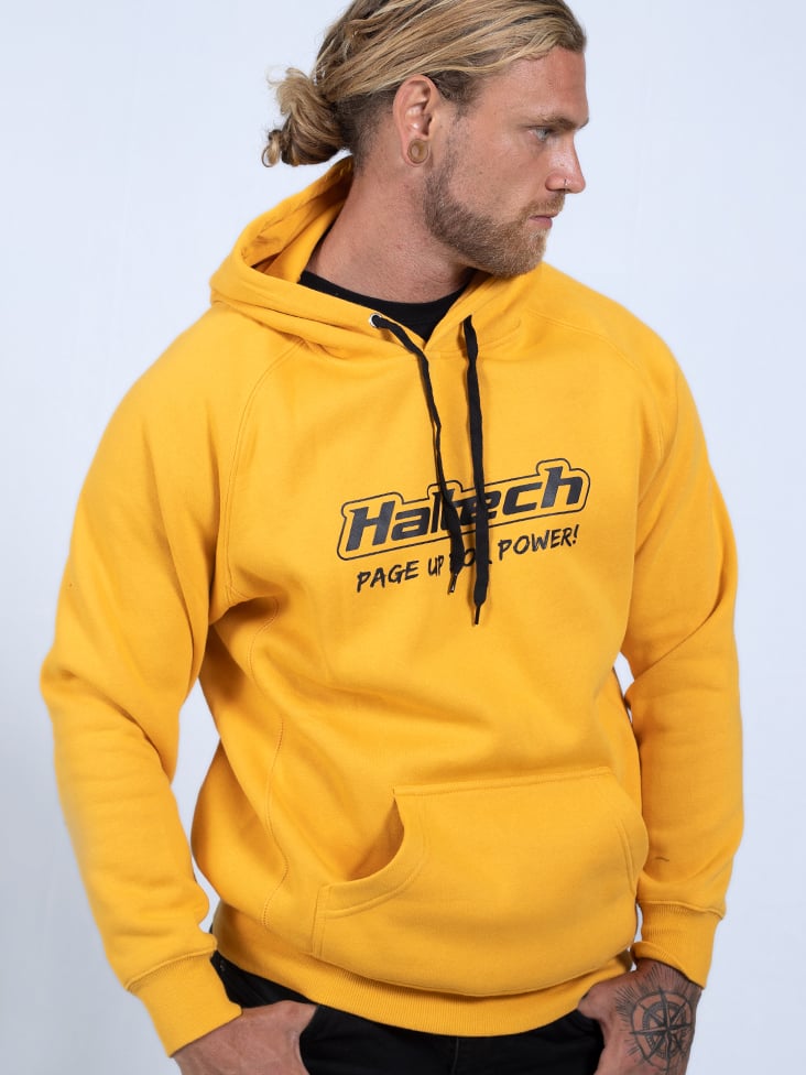 Haltech Classic Hoodie Yellow - 4X Extra Large