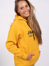 Haltech Classic Hoodie Yellow - 4X Extra Large