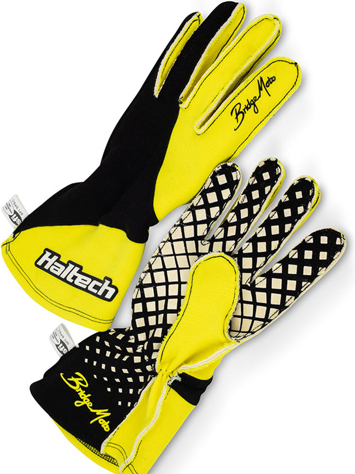 Haltech BridgeMoto Race Gloves - 2X Extra Large
