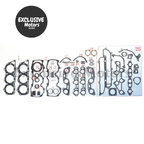 Nissan 2.0L VG20DE Engine Complete Engine Gasket Set