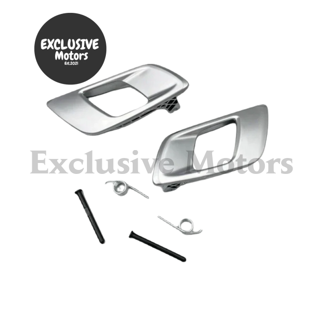 Ford Ranger & Mazda BT-50 Silver Door Inner Handles (x2) (2012-2019)