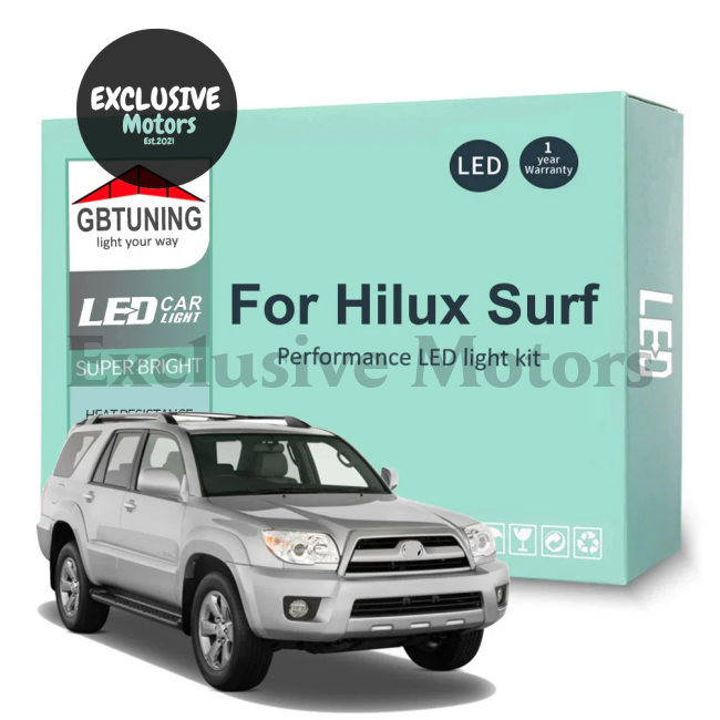 Toyota Hilux Surf LED Interior Light Bulb Kit (1984-2009)