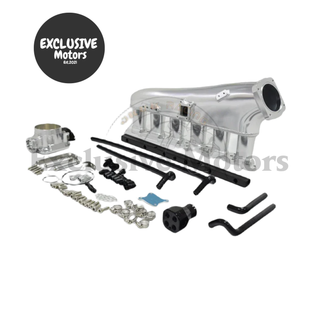 Nissan  (R32 / R33 / R34) -RB26DET Billet Intake Manifold w90mm Throttle Body