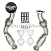 Nissan 07+ 350Z, 370Z, G37 Downpipe with Flexpipe (VQ35HR, VQ37HR)