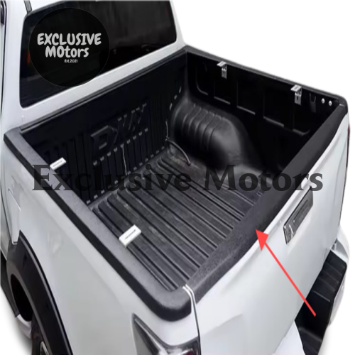Toyota Hilux Wellside Tailgate Protector Matte Black (2015-2020)