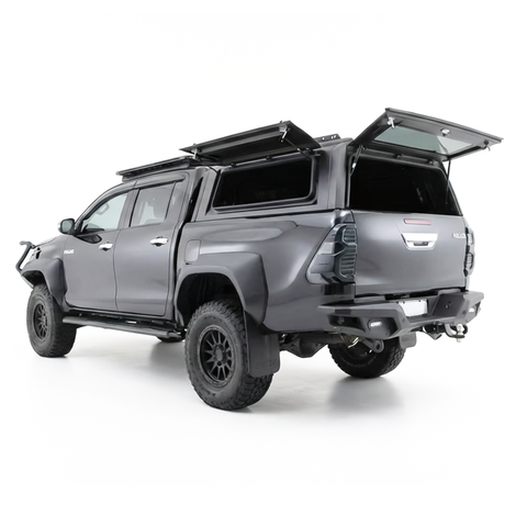 Rockarmor N80 Hilux Aluminium Tub Canopy — 2015-2024