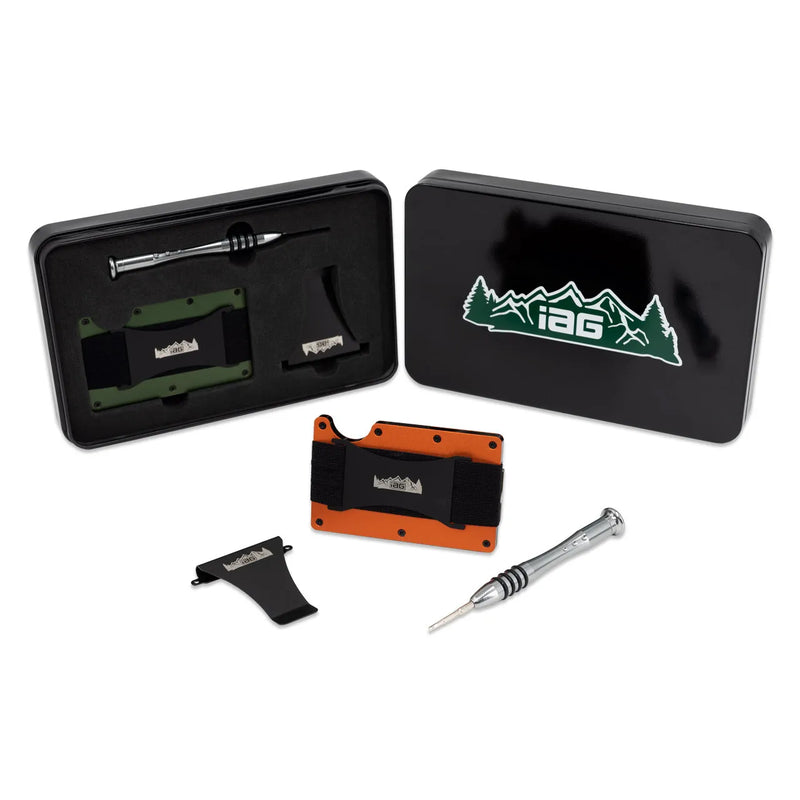 IAG Performance IAG-AWS-1302-XPX Aluminum Wallet w/Money