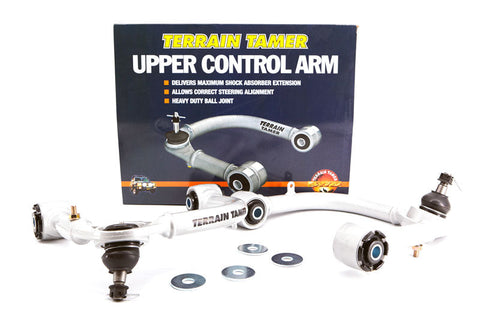 Terrain Tamer Upper Control Arms 2” Raised Pair With Giro Bush And Heavy Duty Ball Joints - Ford Ranger PX1, PX2, PX3, Mazda BT-50 2011-2022 - Terrain Tamer