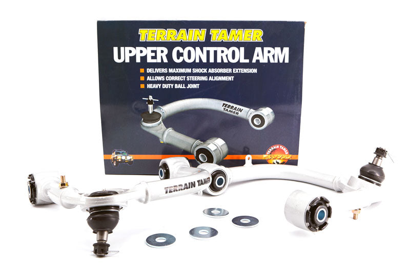 Terrain Tamer Upper Control Arms 2” Raised Pair With Giro Bush And Heavy Duty Ball Joints - Ford Ranger PX1, PX2, PX3, Mazda BT-50 2011-2022 - Terrain Tamer
