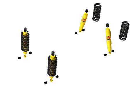Terrain Tamer Toyota Prado 120 Series 2” Suspension Lift Kit w/o KDSS - Terrain Tamer