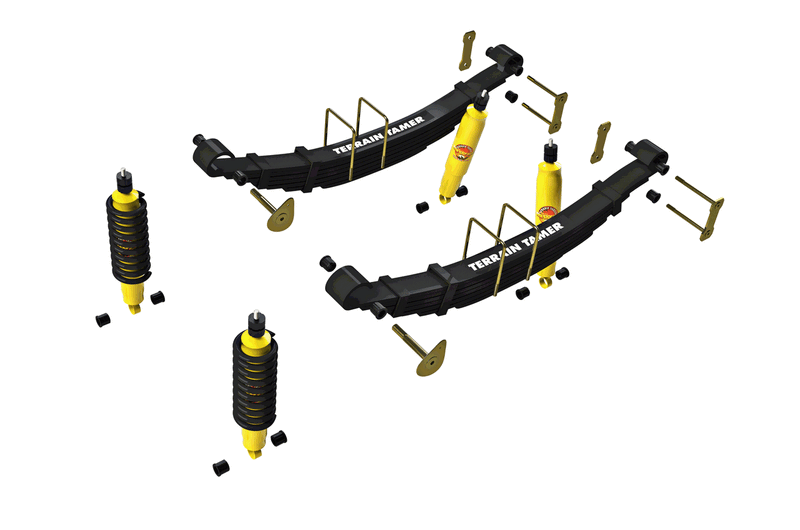 Terrain Tamer Nissan Navara D40 2” 50mm Suspension Lift Kit - Terrain Tamer