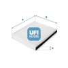 UFI Filters Cabin Air Filter 53.189.00