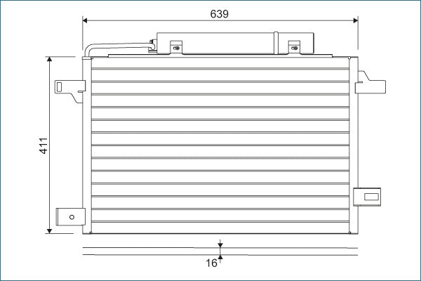 Valeo Condenser 814249