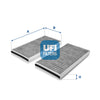 UFI Filters Cabin Air Filter 54.127.00