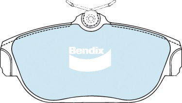 Bendix Euro Brake Pad Set Front DB1198 Euro+