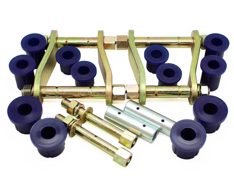 SuperPro Rear Greasable Shackle And Bush Kit Fits Foton