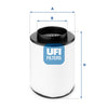 UFI Filters Air Filter 27.B54.00