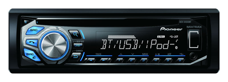 Pioneer Dehx4650BT Cd Tuner/Bluetooth/Iphone/Ipod