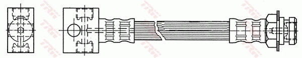 TRW Brake Hose PHA389