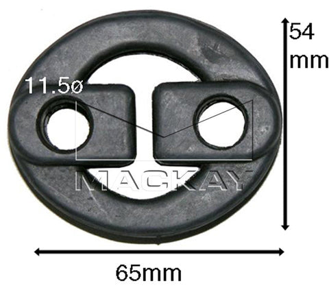 Mackay Exhaust Mount EXM3615