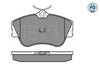 Meyle Brake Pad Set 025 214 7919/PD